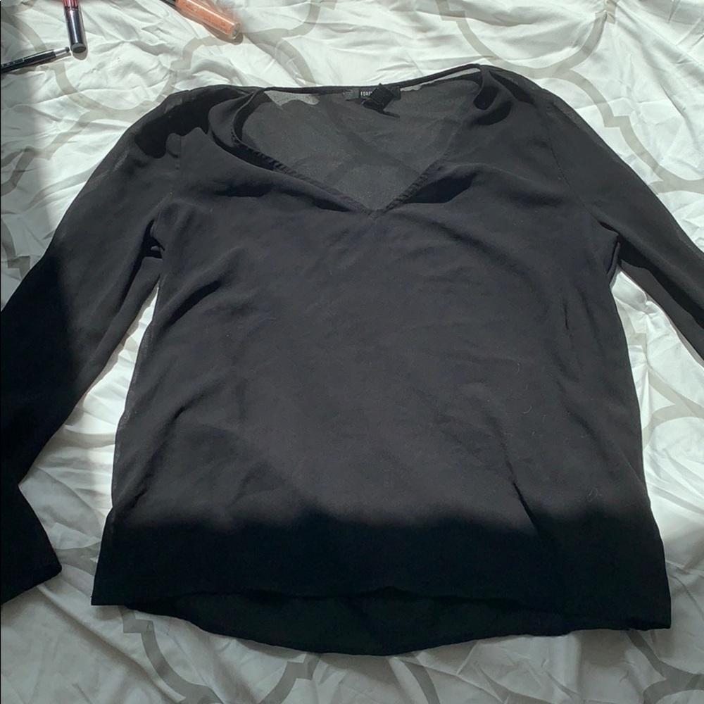 Forever 21 Sheer blouse!
